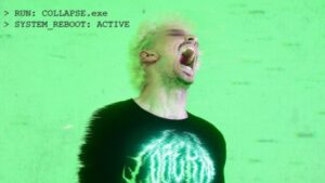 Nik Nocturnal announcing his comeback on YouTube.