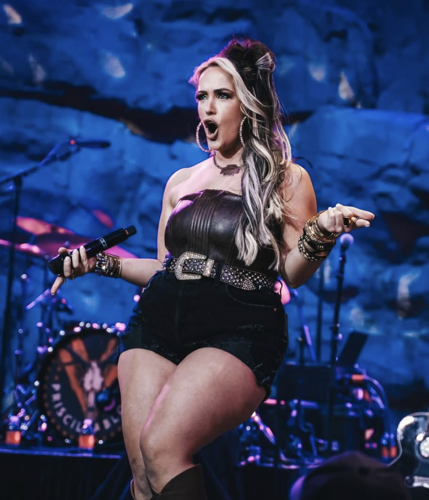 Priscilla Block on stage